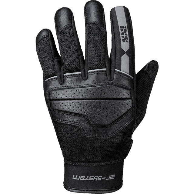 iXS MC-Handsker Evo-Air, Sort/Grå Herre