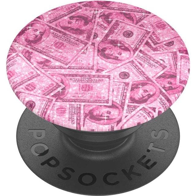 Popsockets PopGrip Pink Bling Stander & Greb