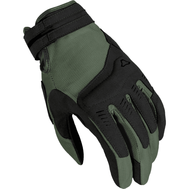 Macna MC-Handsker Darko, Grøn/Sort