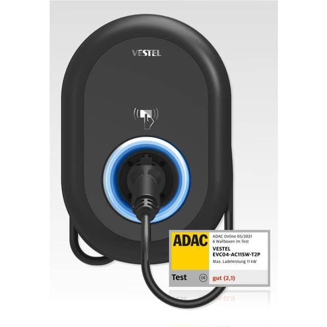 Vestel Wallbox EVC04-AC11SWA-T2P7 11kW 7m