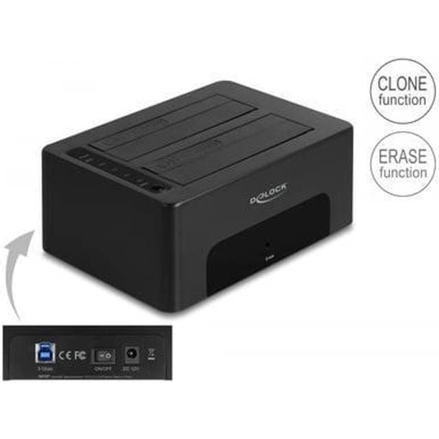 DeLock Dual Docking Station for 2