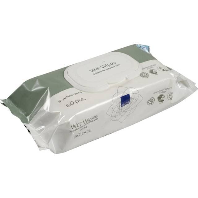 Abena Wet wipe unscented 80-pak