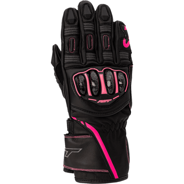Rst MC-Handsker S1 Dame, Neonpink Herre, Dame