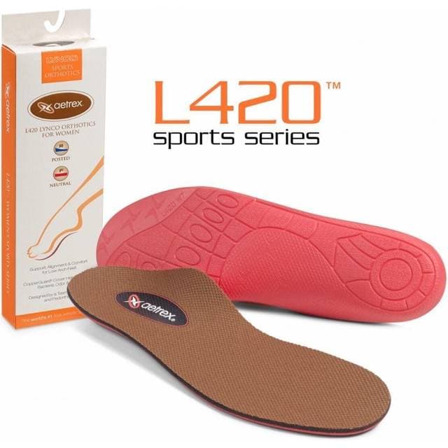 Aetrex Insole 420 Woman Sport Mid Brown 7/38
