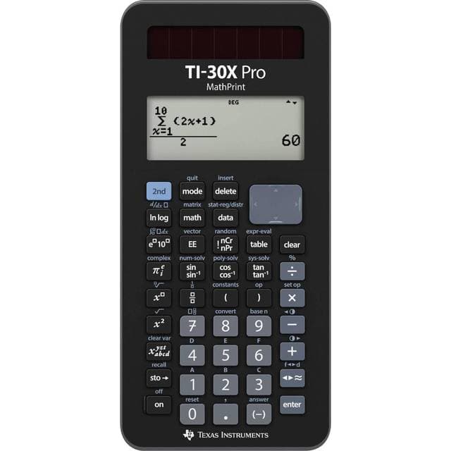 Texas Instruments TI-30X Pro MathPrint