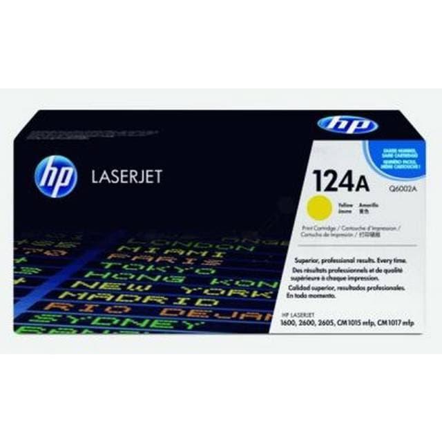HP 124A (Yellow)
