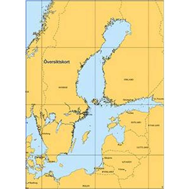 Sjöfartsverket Oversigtskort 2 Østersøen