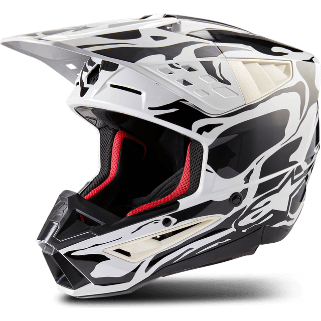 Alpinestars Crosshjelm SM5 Mineral, Mørkegrå