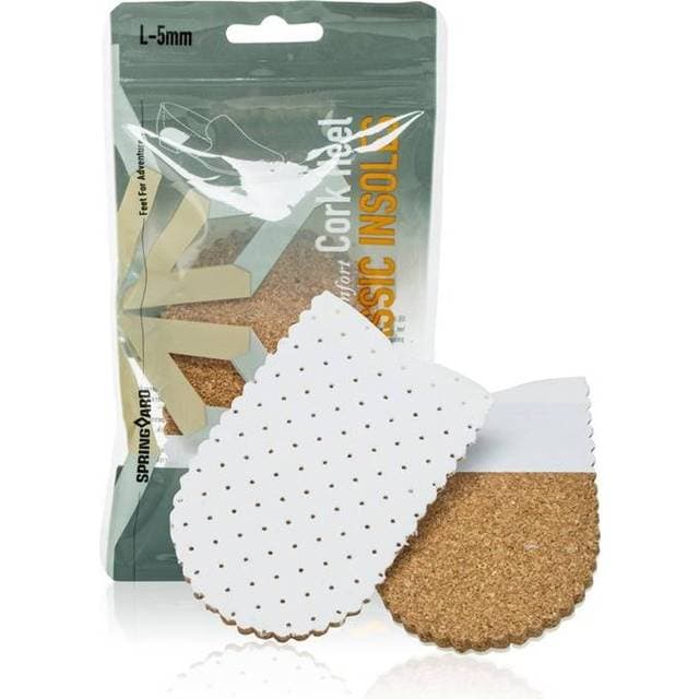 Springyard Cork Heel Classic Natural L-5 mm