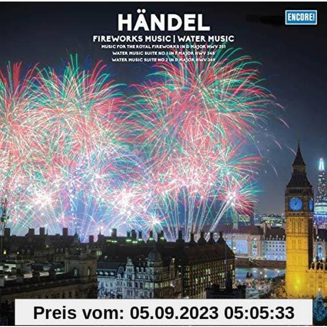 Händel Fireworks Music Handel (Vinyl)