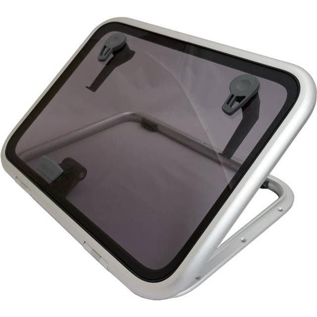 Lewmar Dæksluge Low Profile 54 Sølv