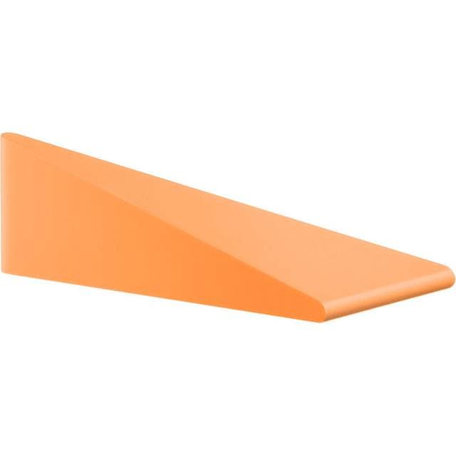 Beslagsboden Dørstop Kile Orange Gummi 1stk