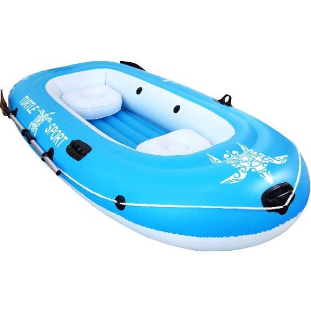 Seatec PVC båd med pumpe, åre & taske, 240 cm