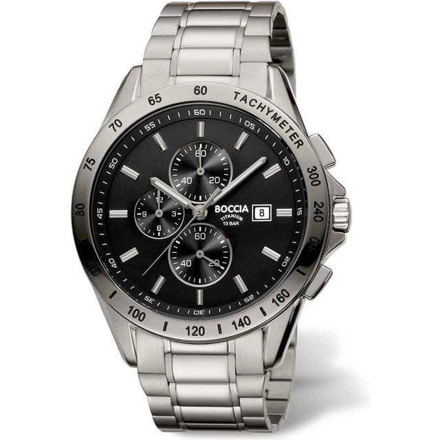 Boccia Titanium 3751-01 Blå Kvarts Herreur
