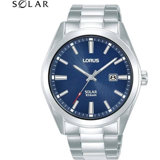 Lorus Mens Solar RX329AX9 Blå Kvarts Herreur