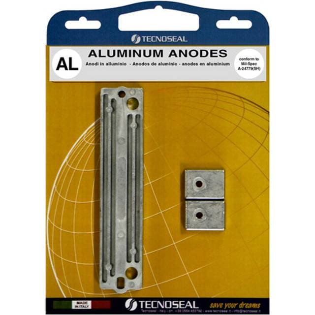 Tecnoseal Alu anode kit til suzuki 140-250hk