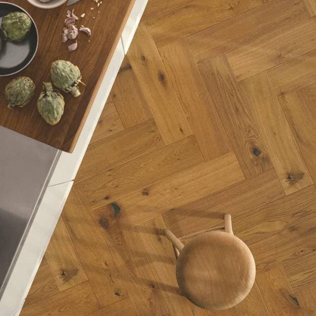 Pergo Sildebensparket Saltholm Brun Eg Matlak