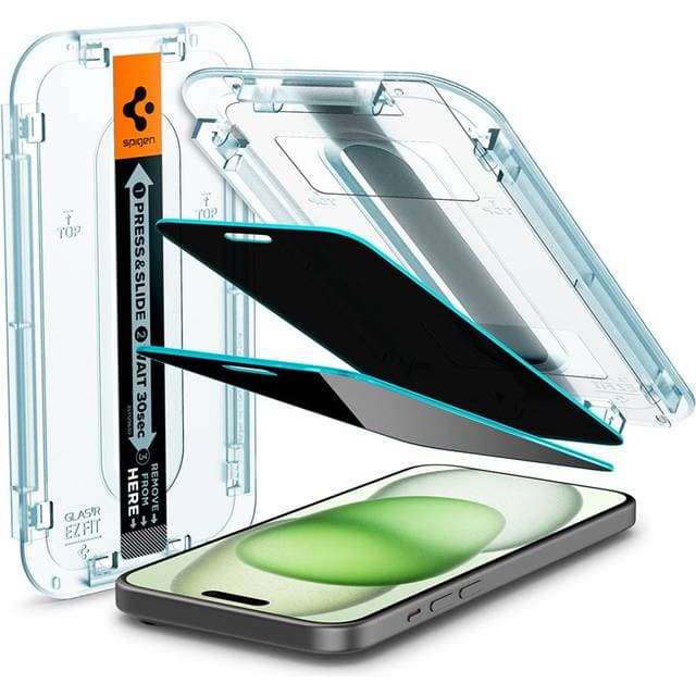 Spigen Glas.tR EZ Fit Privacy iPhone 15 Plus