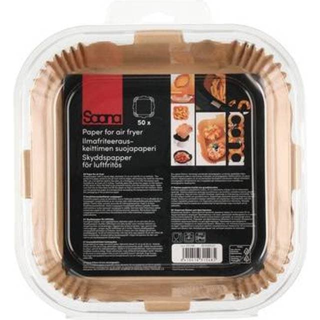 Saana Maku Airfryer Bagepapir 50-pak Medium