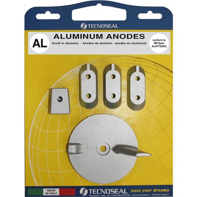 Tecnoseal Alu anode kit til yamaha f40-f60hk