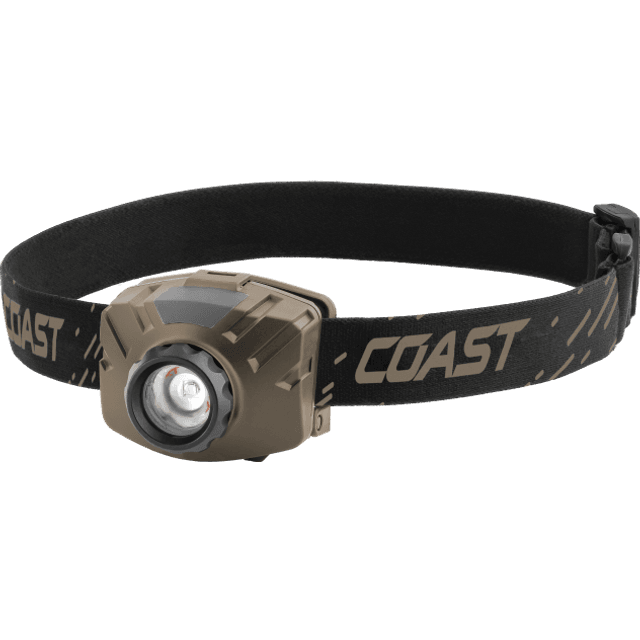 Coast FL70R genopladelig pandelampe 515 lumen