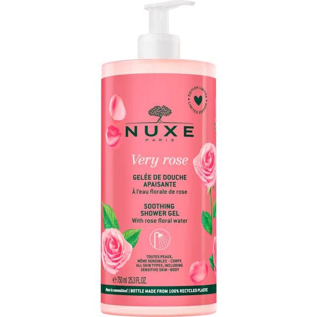 Nuxe Very Rose Soothing Shower Gel 750ml