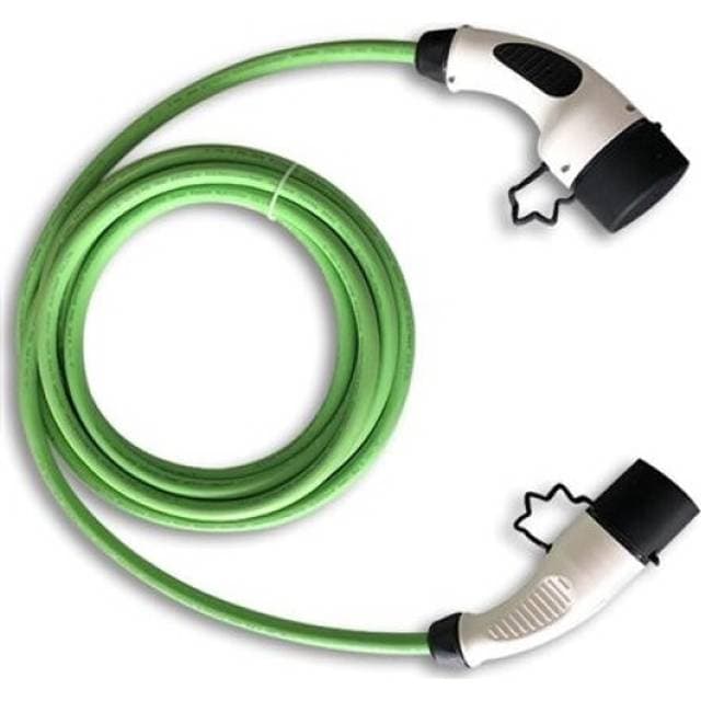 Solar Plus 5 meter stik t2-t2 16a fase 5m