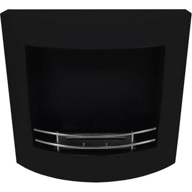 ScandiFlames Væghængt biopejs sort