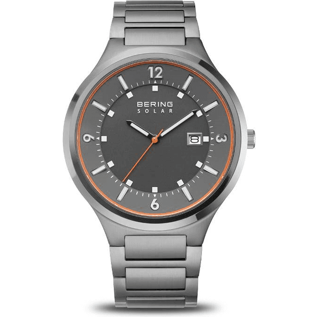 Bering Solar lænke grå skive 42mm 5bar