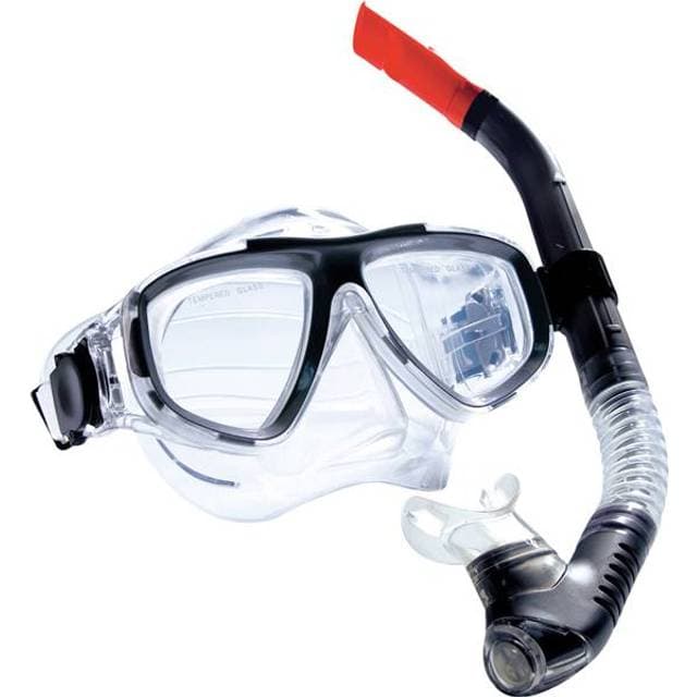 Seac Dykkersæt voksen maske & snorkel, sort