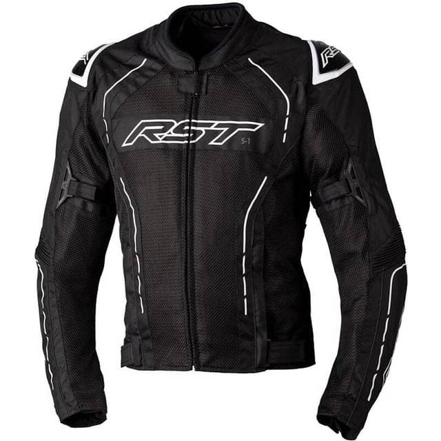 Rst MC-Jakke S1 Mesh - Hvid Herre