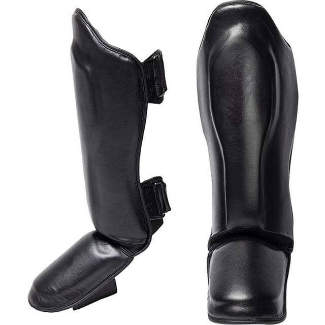 Gorilla Wear Mosby Shin Guards Black