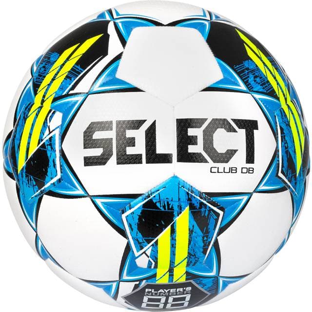 Select Club DB Soccer Ball 22 White Blue