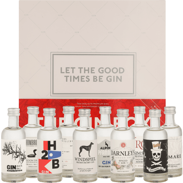 1423 The Gin Box, 10 Premium Gins 5 cl