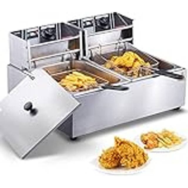 VEVOR Commercial Electric Deep Fryer, 24L