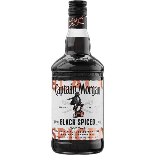 Captain Morgan Black Spiced Rum 40% 1