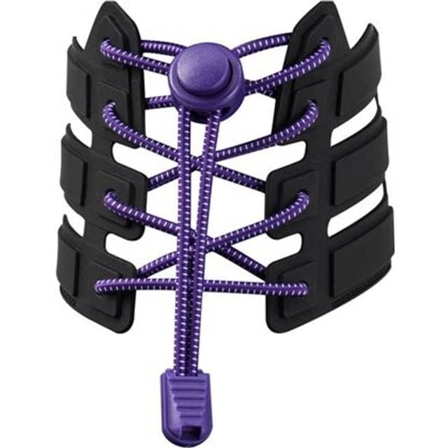 24.se Snørebånd med låseknap 110cm Lilla