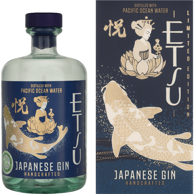 ETSU Pacific Ocean Gin 45% 70 cl