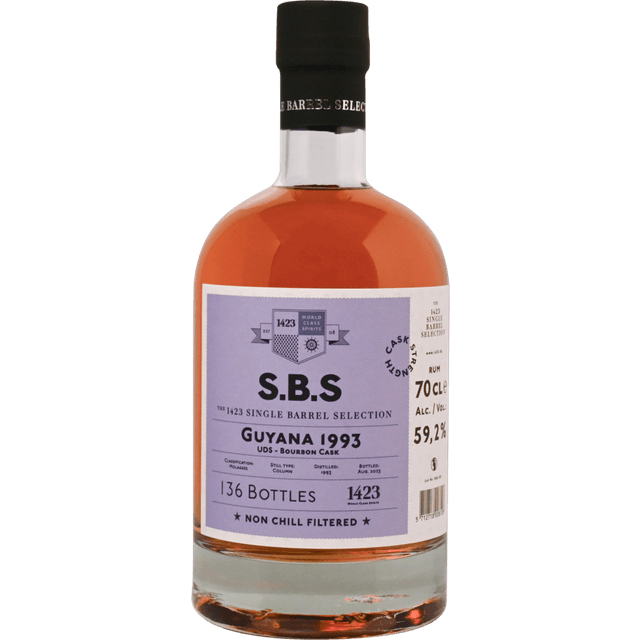 A.B.S. S.B.S Guyana 1993 59,2% ABV 70 cl