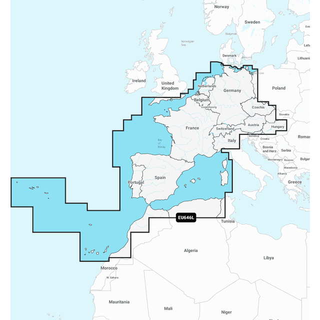 Garmin Europa Central Og Vest
