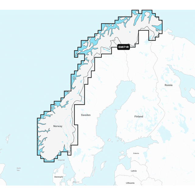 Garmin Indland Søkort
