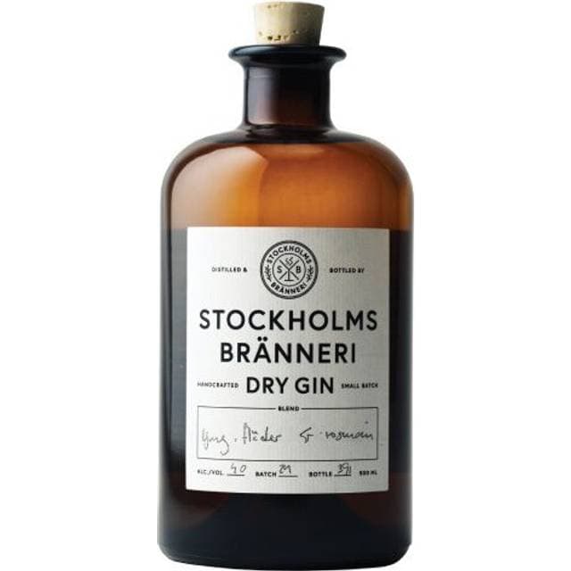 Stockholms Bränneri Dry Gin 40% 40% 50 cl
