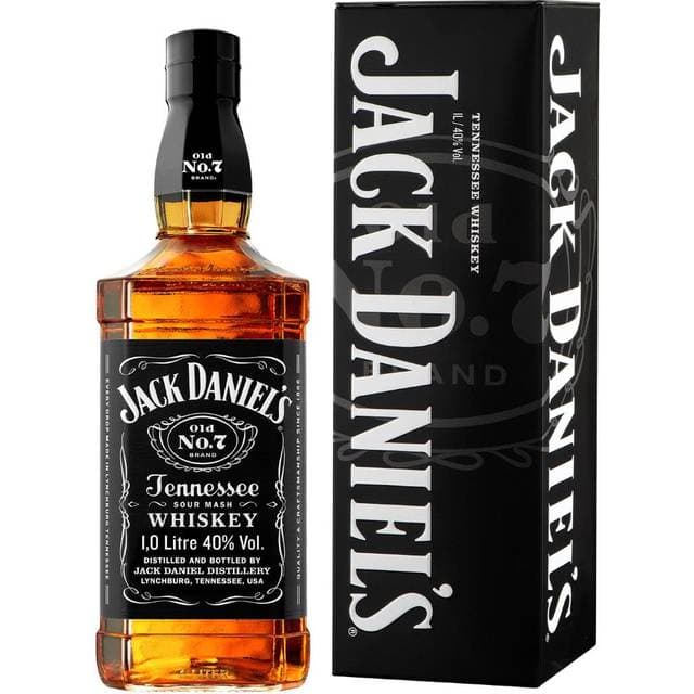Jack Daniels Tennessee Whiskey Gift Tin 1L 40%