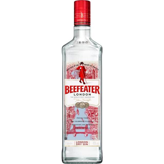 BeefEater London Dry Gin 40% 1L