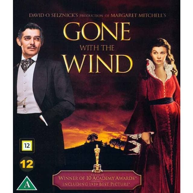 Borte Med Blæsten Gone With The Wind Blu-Ray