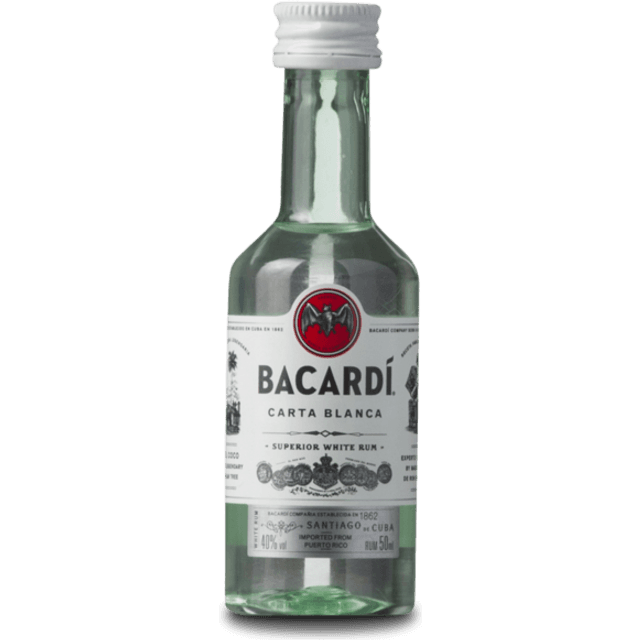Bacardi White 40% 40% 50 cl