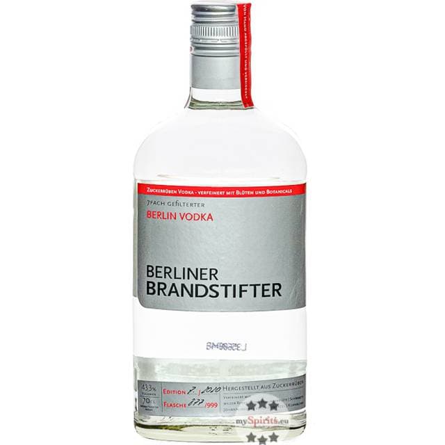 Berliner Brandstifter Vodka 43,3 % Vol. 0,7
