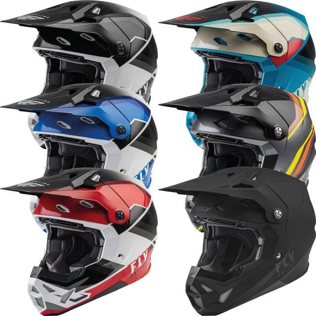 Fly Racing Crosshjelm Formula CP - Matsort