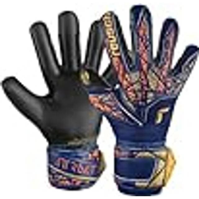 reusch Attrakt Gold X Mørkeblå 5470945