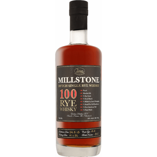 Zuidam Millstone 100 Rye Whisky 70 cl 70 cl